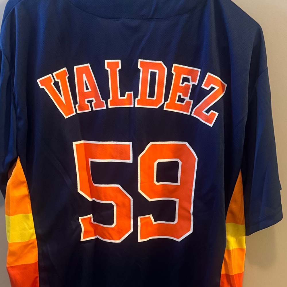 2022 Astros World Champions Jersey - #59 Valdez - Picture 4 of 4